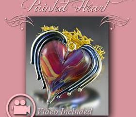 Lampwork Tutorial - Painted Heart