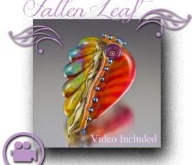 Lampwork Tutorial - Fallen Leaf